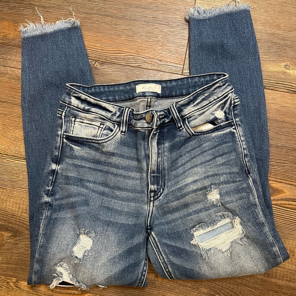 Kan Can Mid Rise skinny jeans